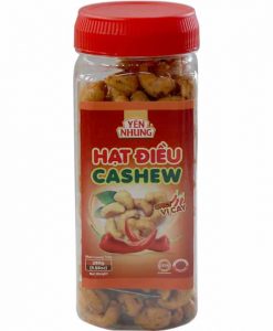 Hạt điều rang muối ớt Yến Nhung hộp 280g